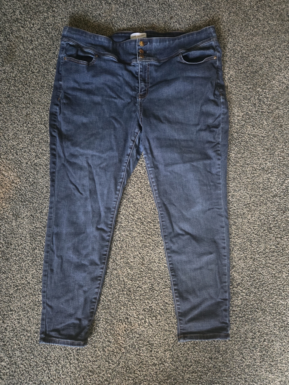 Women's Skinny Jeans in Dark Blue